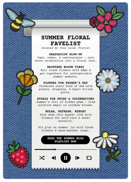 summer floral fave list